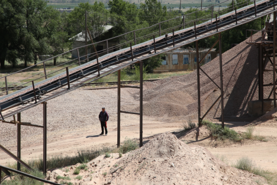 Кыргызская железная дорога продолжает осуществление модернизации и обновлении техники путевого хозяйства
