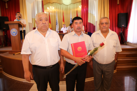 1-августтан баштап “Кыргыз темир жолу” Улуттук компания” мамлекеттик ишканасында майрамдык иш-чаралар башталды.