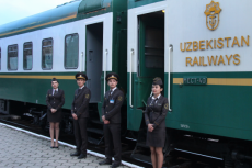 Март айынан тартып, «Ташкент-Рыбачье-Ташкент» поезд каттамы ачылды.